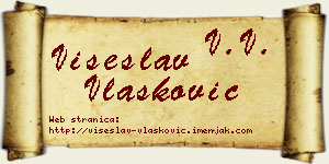 Višeslav Vlašković vizit kartica